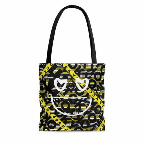 2882Sport™ Tokyo_16 Dark Academia Barcode Plaid Tote
